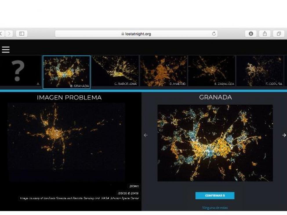 ¿Dirías que la imagen problema A es de Granada, Barcelona, Madrid, Zaragoza o La Coruña?