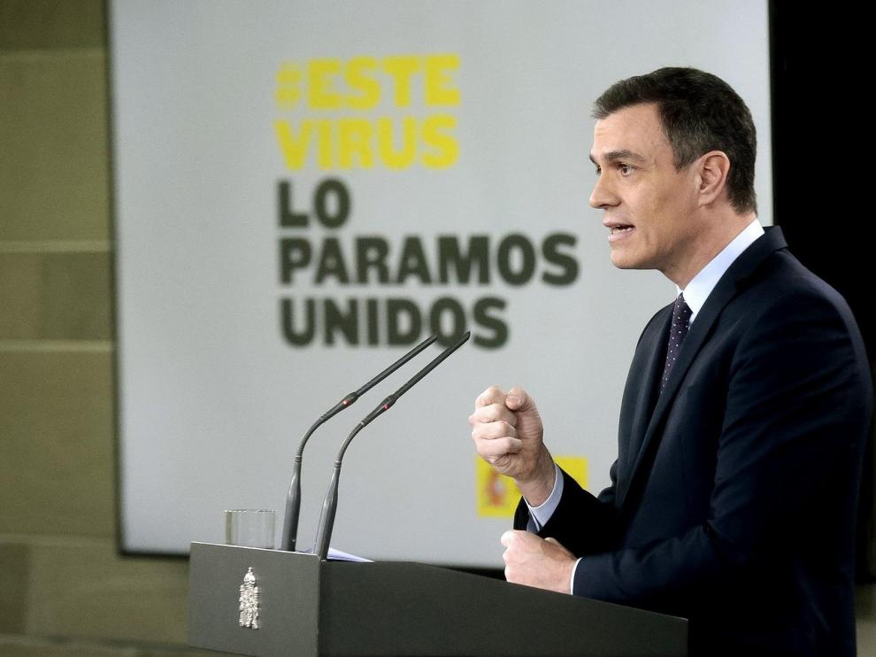 Sánchez anuncia movilización de 200.000 millones para combatir el coronavirus