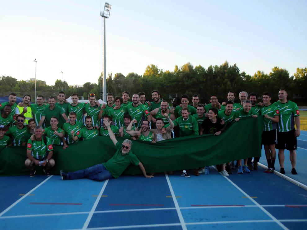 El Intec Zoiti celebra su ascenso el año pasado.