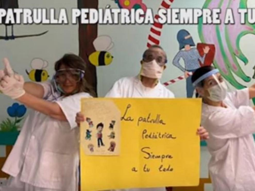 Un vídeo compartido por la Asociación Aragonesa de Pediatría.