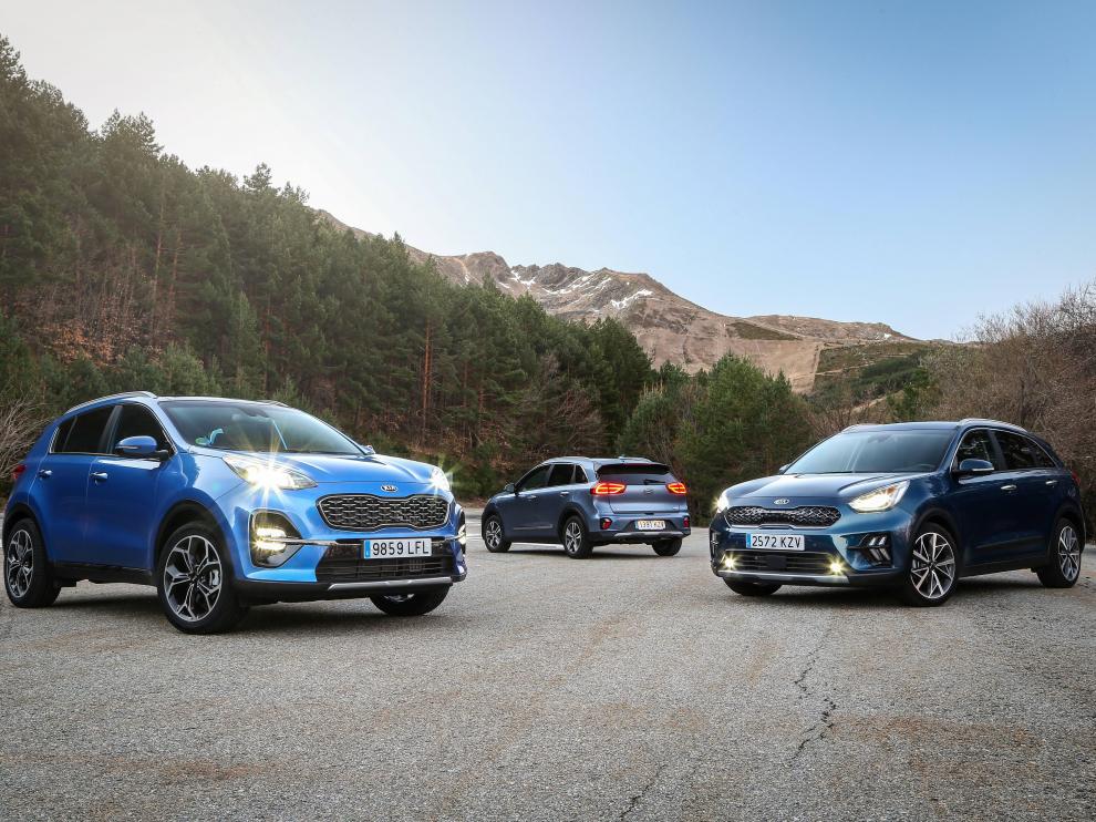 Gama SUV híbrida de Kia
