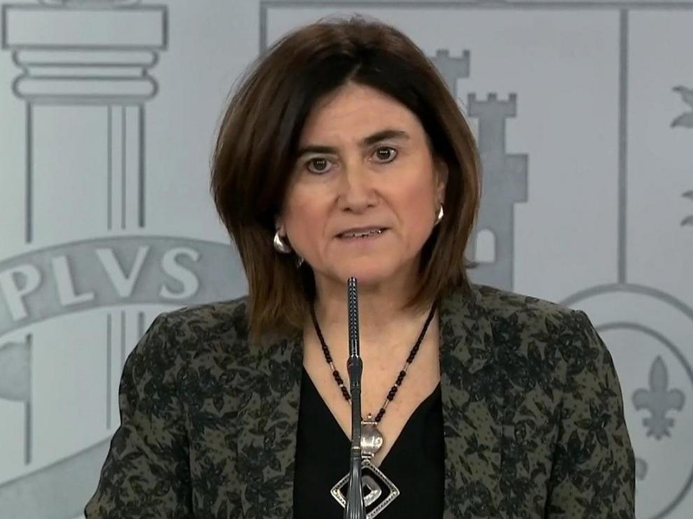 La directora adjunta del Centro de Coordinación de Alertas y Emergencias Sanitarias, María José Sierra