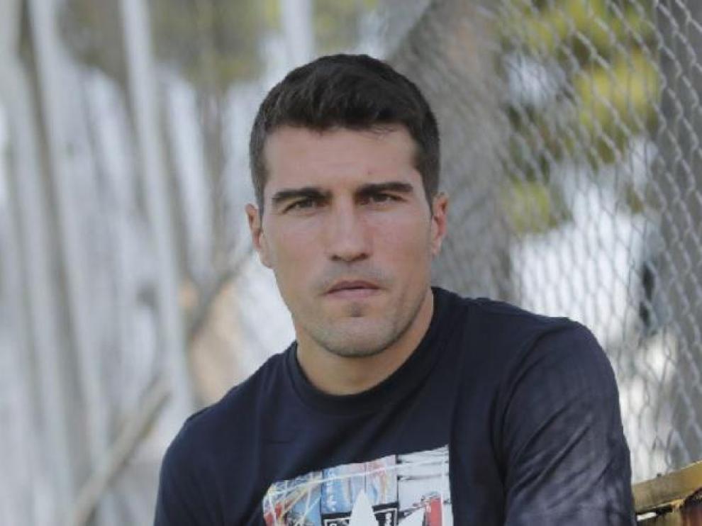 Alberto Zapater, en la Ciudad Deportiva.
