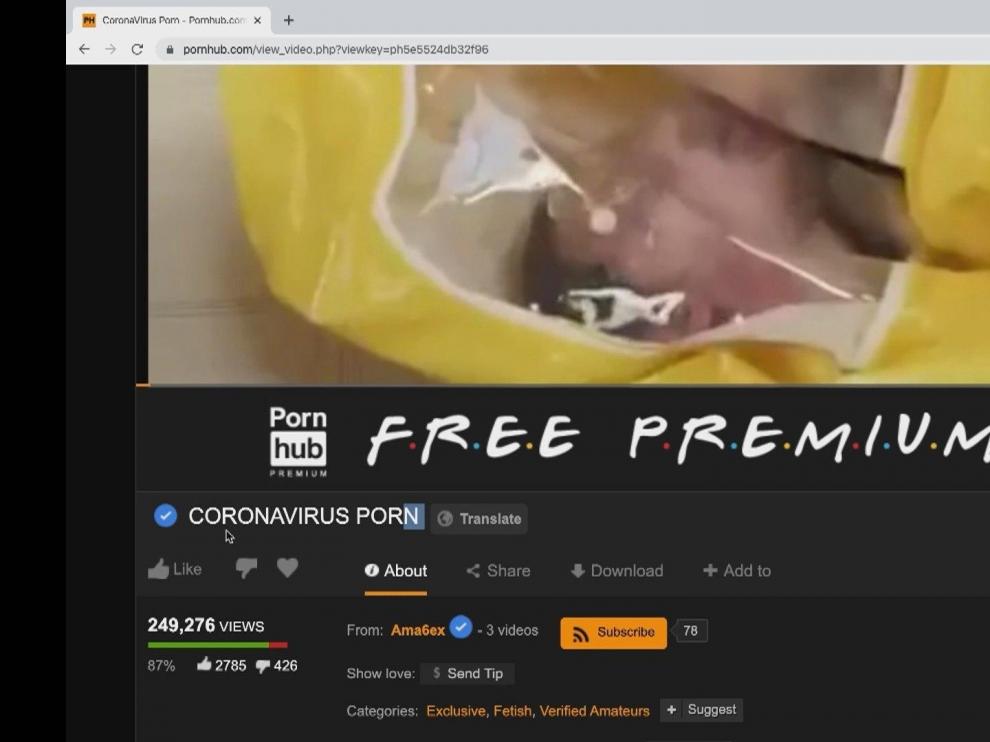 El porno lleva bien la cuarentena