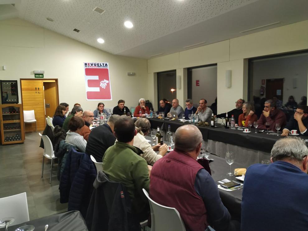 Reunión de las plataformas integrantes de la España Vaciada.