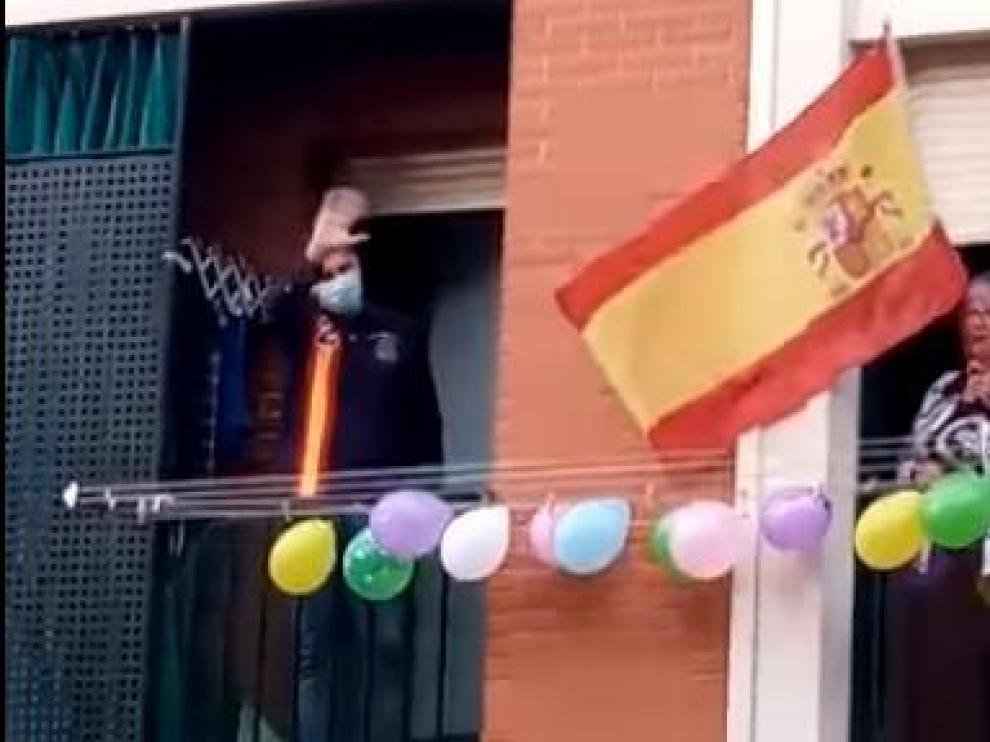 Guardia Civil destinado en Casetas, homenajeado en Logroño.