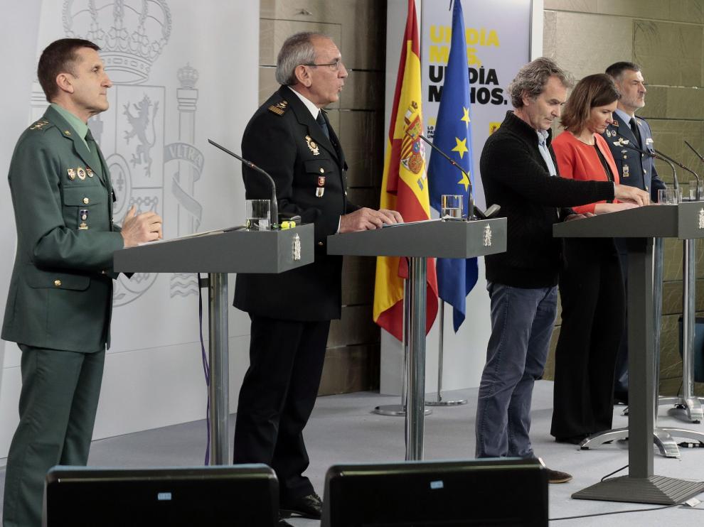 Rueda de prensa sobre estado de la crisis del coronavirus