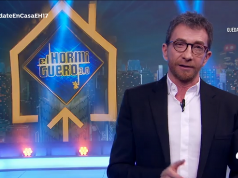 Pablo Motos, en 'El hormiguero: Quédate en casa'.