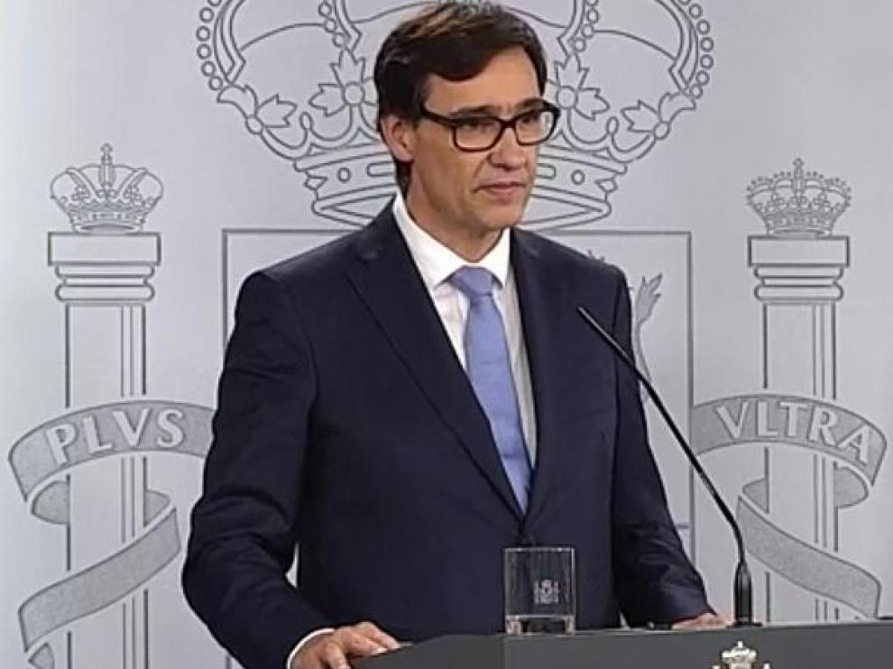Salvador Illa, ministro de Sanidad del Gobierno de España.