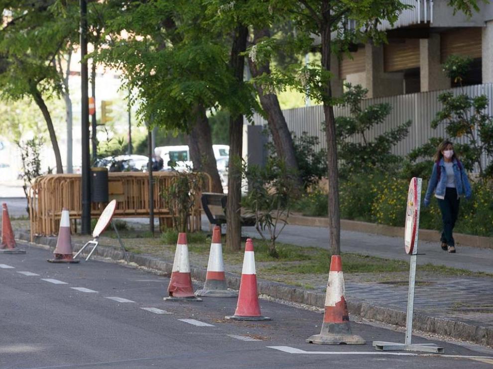 Asfaltado de calles en Zaragoza