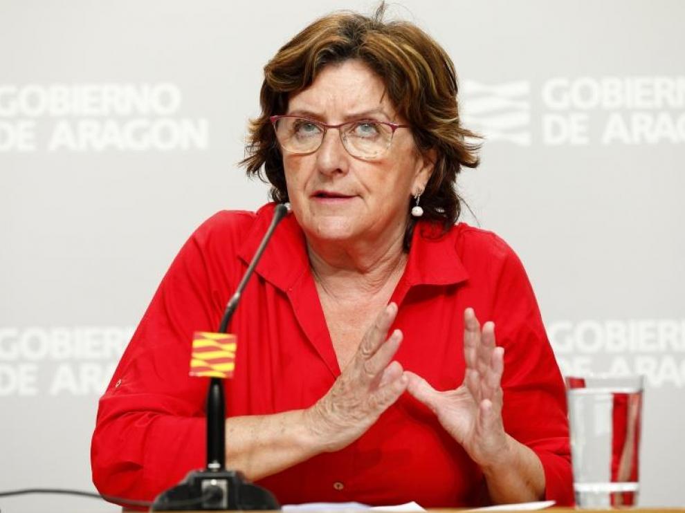 La consejera de Ciudadanía, Mariví Broto, ha explicado este sábado las novedades referidas a las residencias que se publicarán este lunes en una orden.