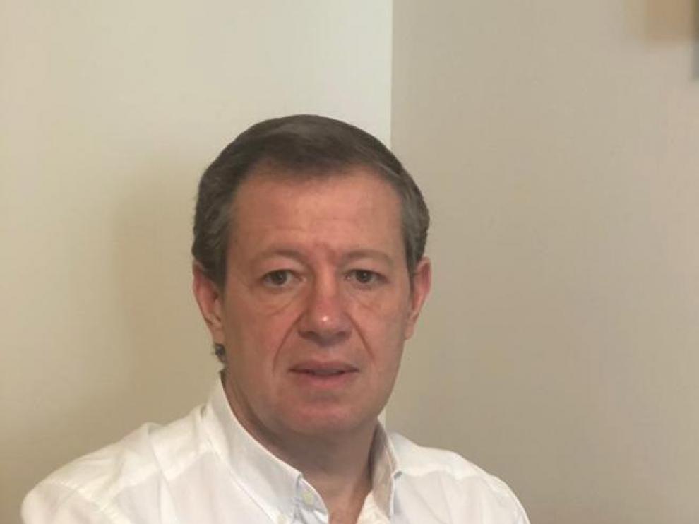 Federico Tarón, director de Telefónica en Aragón.