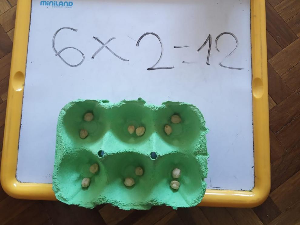 Materiales para enseñar a multiplicar.