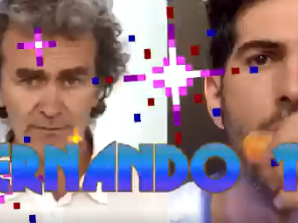 Fotograma del videoclip dedicado a Fernando Simón.