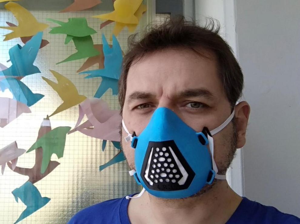 Haikoo, un modelo de mascarilla patentado en Aragón.