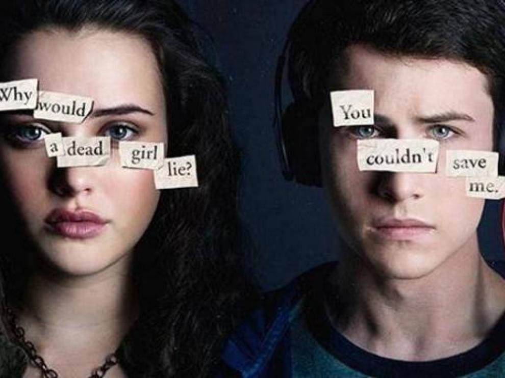 Imagen promocional de la serie de Netflix Por trece razones.