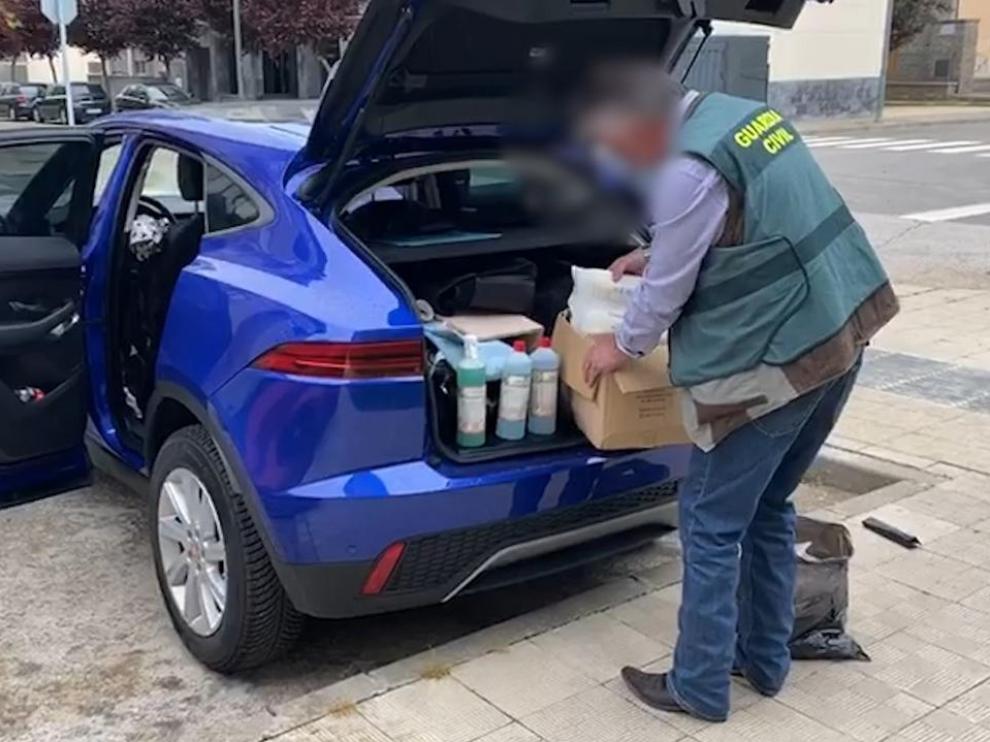 La operación Maskos por la estafa de material sanitario ha sido desarrollada por la Guardia Civil en Huesca y Córdoba.