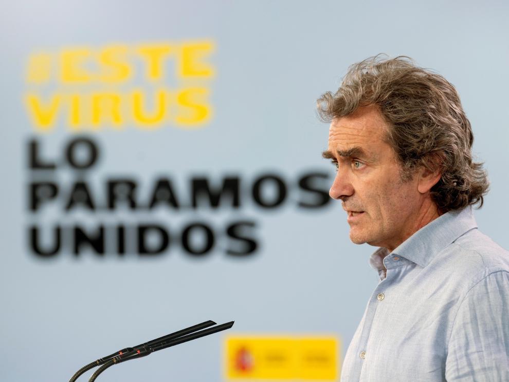 Rueda de prensa de Salvador Fernando Simón