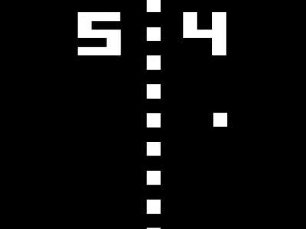 El setentero 'Pong' es prehistoria de los videojuegos.