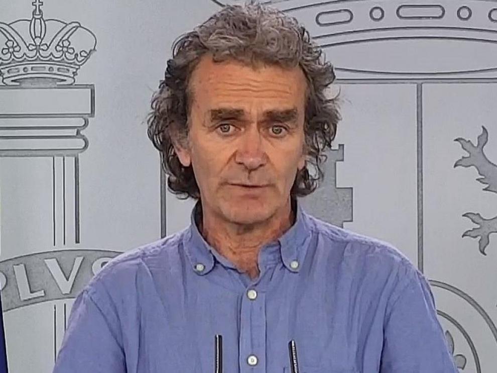 Rueda de prensa de Fernando Simón