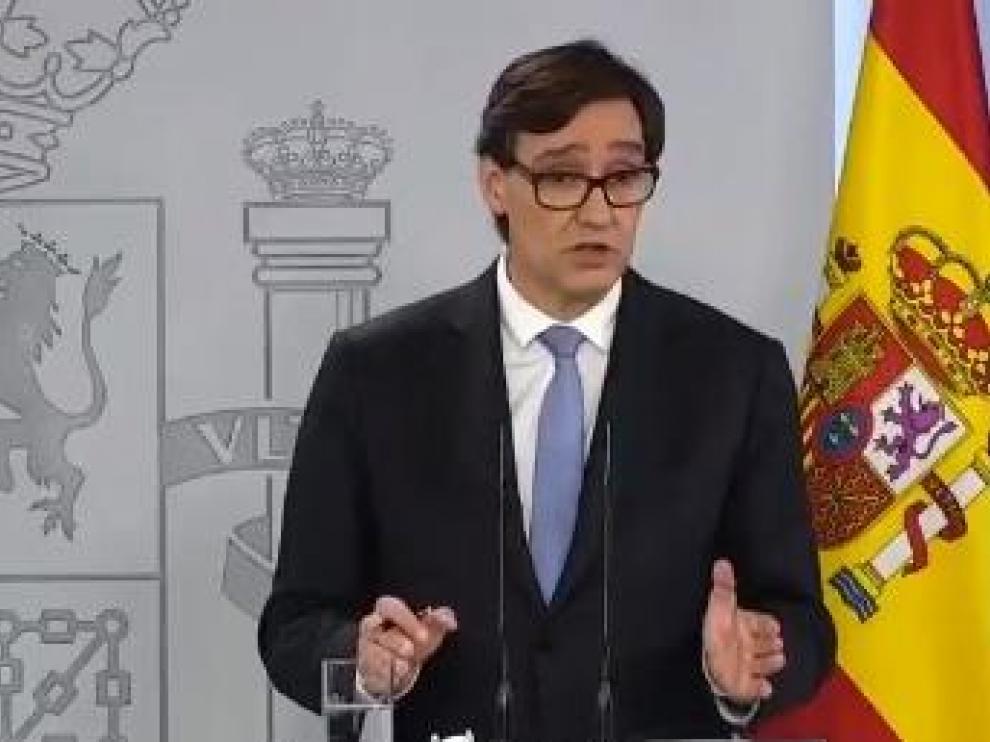 El ministro de Sanidad, Salvador Illa:
