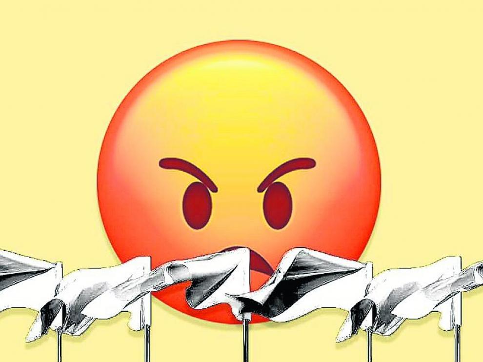 La quema de banderas es un signo de la peligrosa polarización social.
