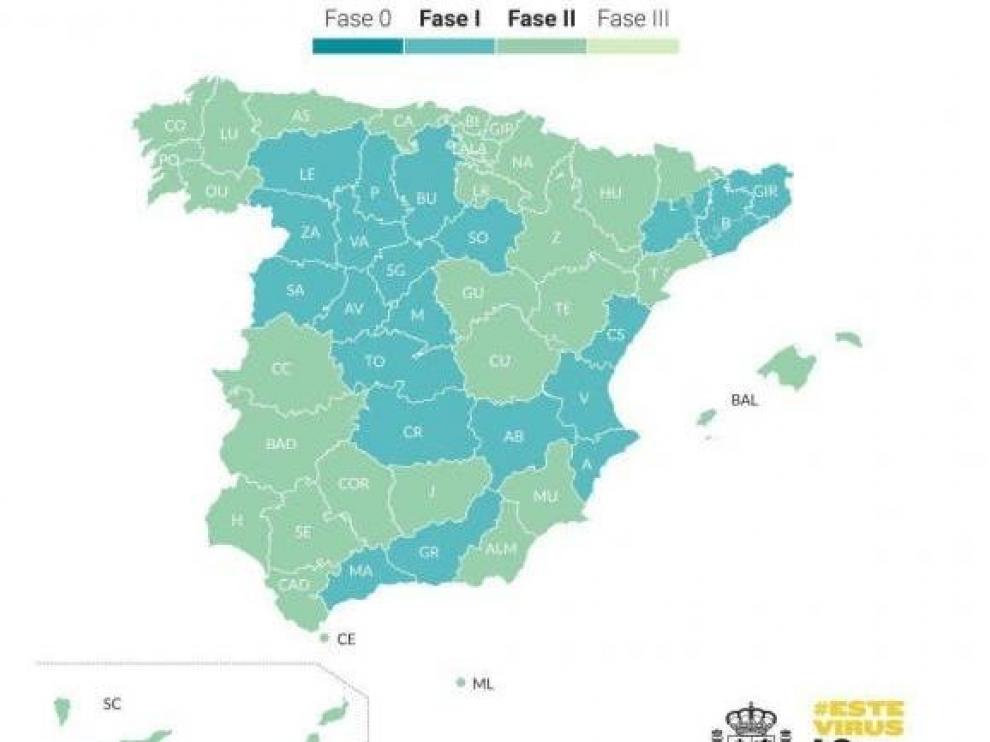 Mapa de transicion a la nueva normalidad