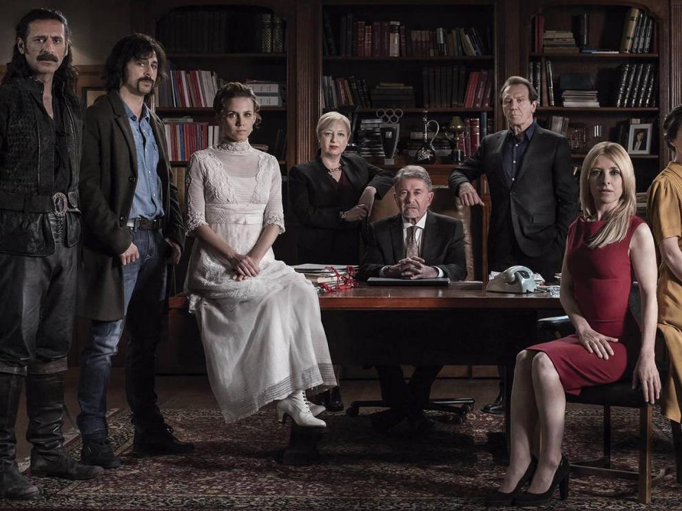 Personajes protagonistas de 'El Ministerio del Tiempo'.