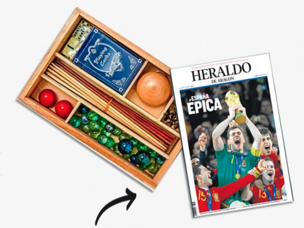 Heraldo sortea una caja personalizada con juegos clásicos.