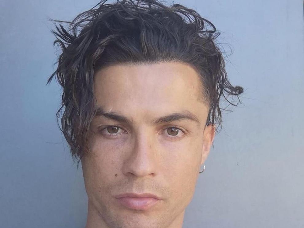El nuevo 'look' de Cristiano Ronaldo.