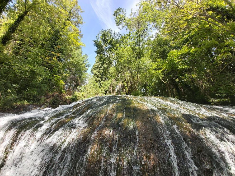 Zona de los Vadillos, en el Monasterio de Piedra.