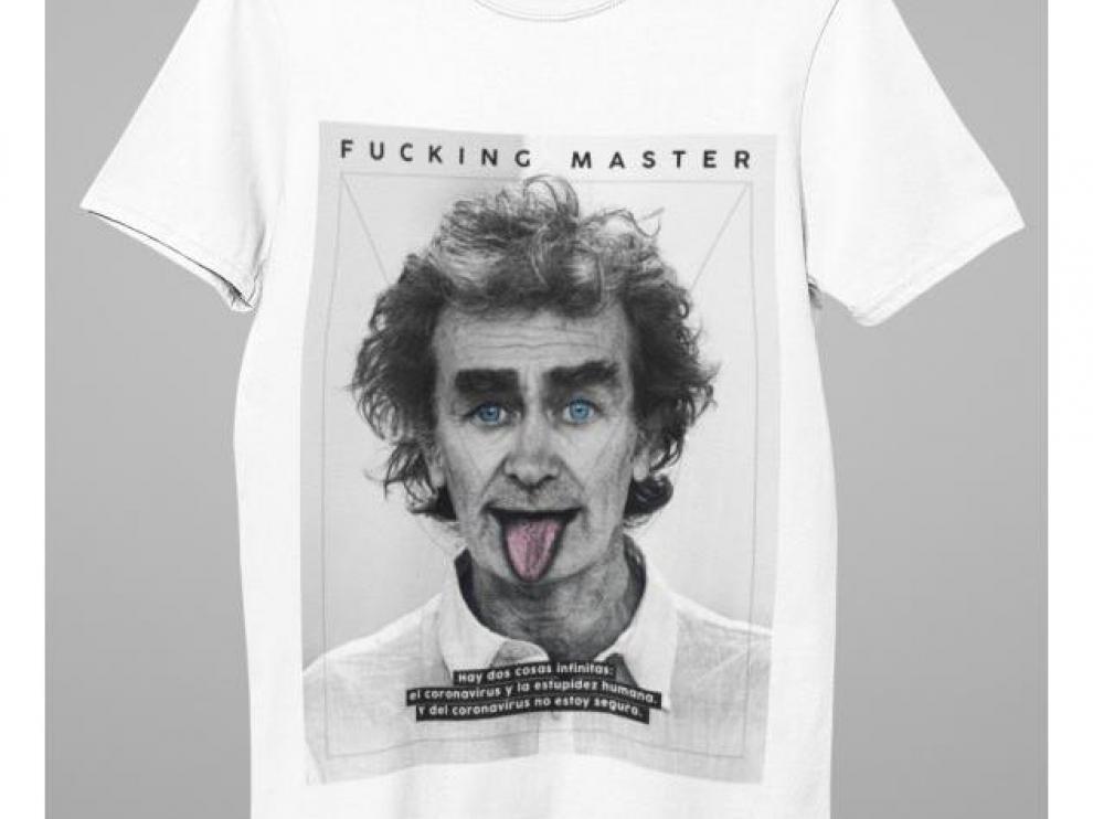 Una de las camisetas que ha inspirado Fernando Simón.