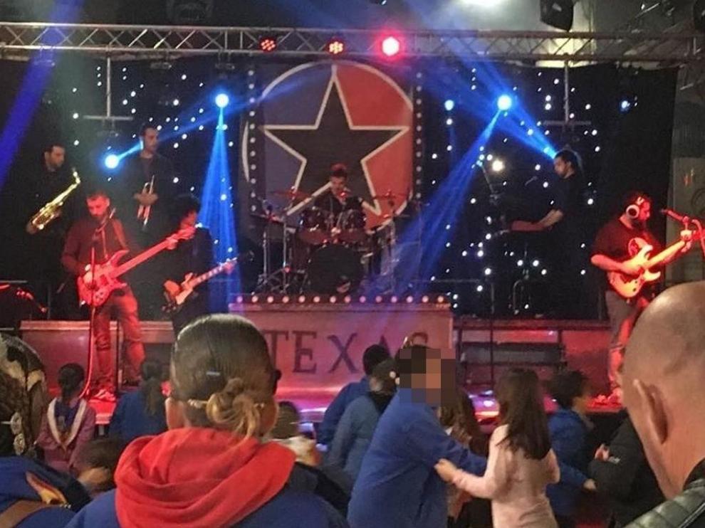 Actuación de la Orquesta Texas en una foto de archivo.
