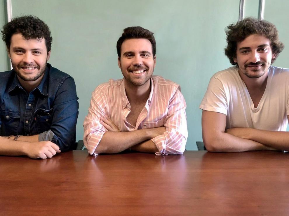 José Cebollada, Lorenzo Expósito y Guillermo Montañes, creadores de BoxSix.