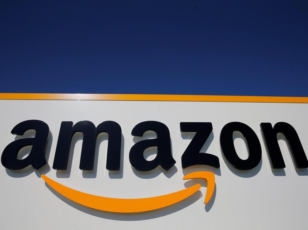 Logotipo de Amazon en una imagen de archivo.