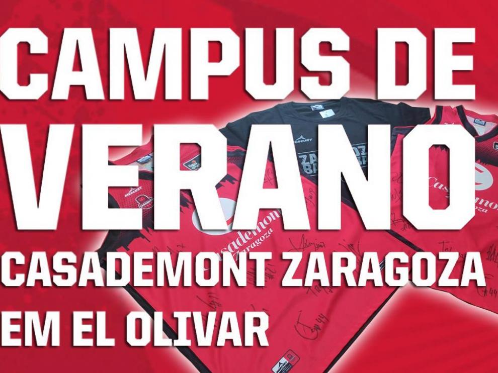 Heraldo sortea una semana en el Campus de verano Casademont Zaragoza.