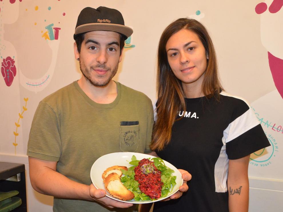 Daniel Cerezo y Luisa Berges, del restaurante Uh Mami.