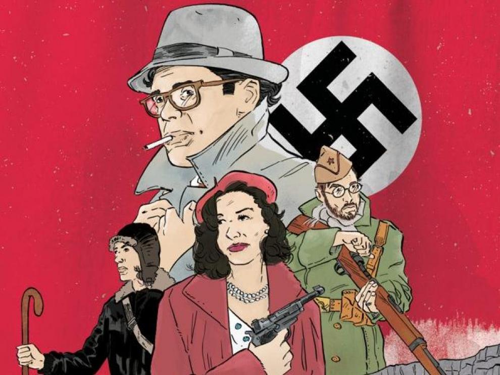 Imagen de la portada del cómica de David Tapia y Juanarete.