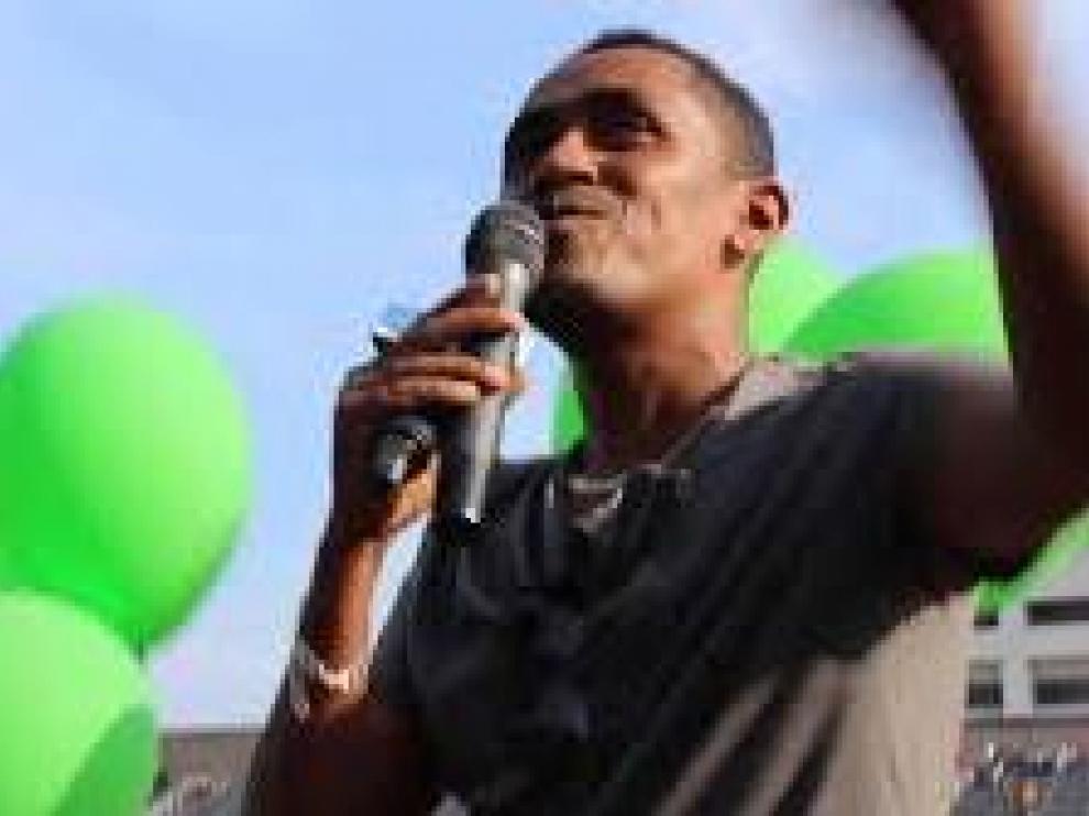 Haacaaluu Hundessa, el cantante fallecido.