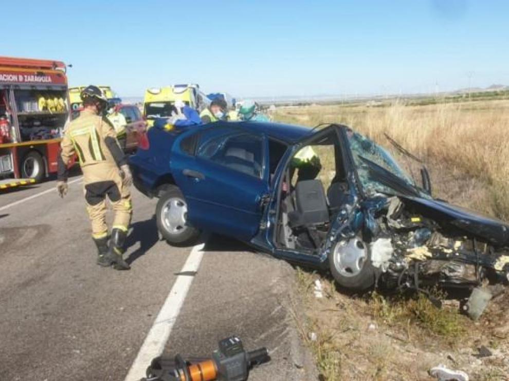 Los bomberos tuvieron que excarcelar a algunas víctimas.
