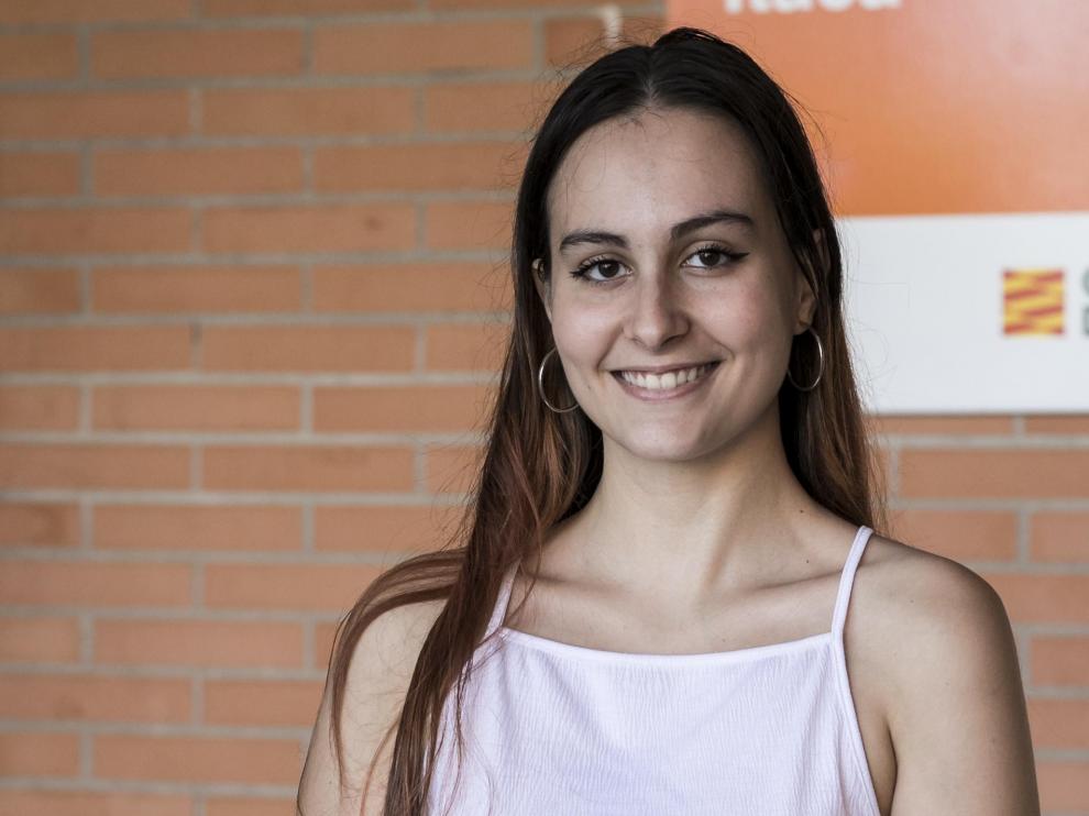 María Bolea, estudiante del IES Itaca.