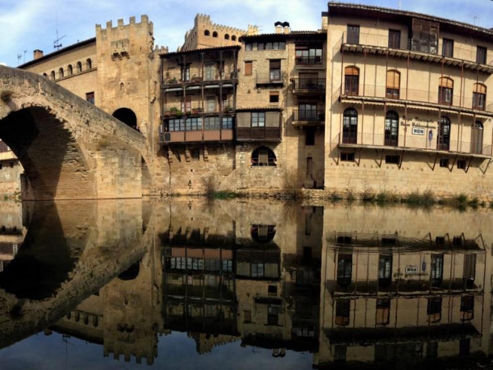 Valderrobres, considerado como uno de los pueblos más bonitos de España.