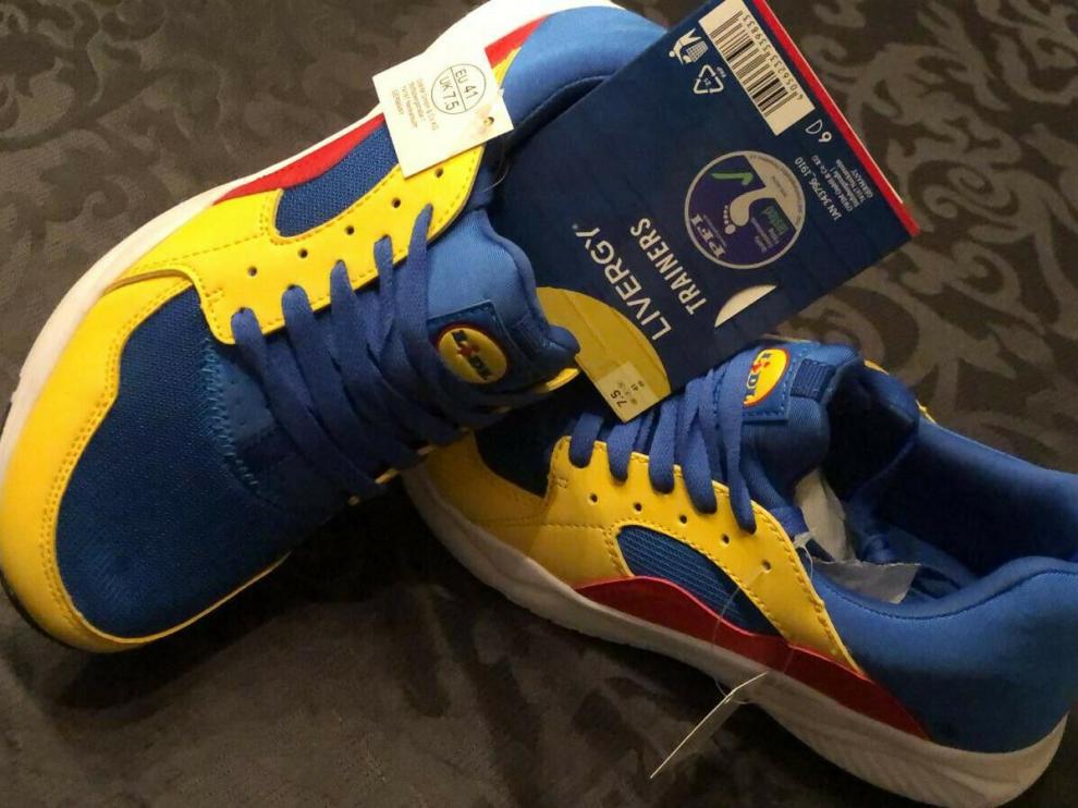 Las zapatillas de Lidl tienen un precio de 12,99 euros.