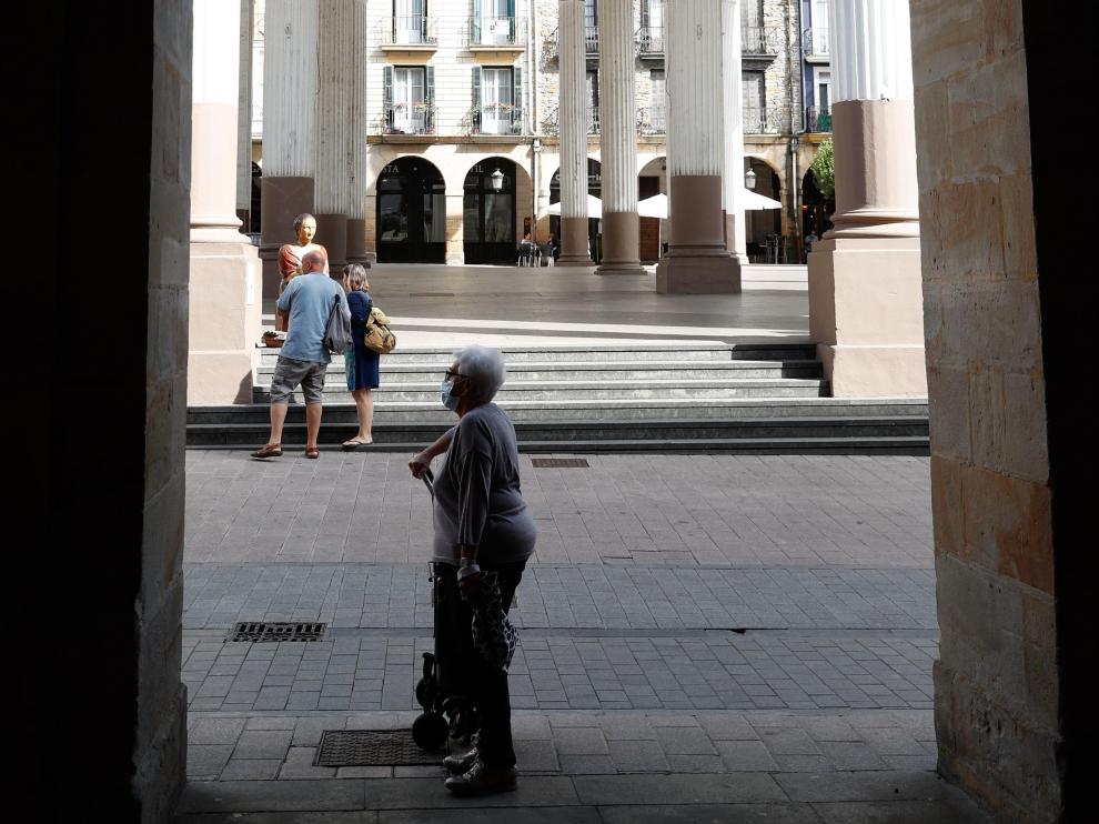 Pruebas del covid-19 en Ordizia para atajar el brote.