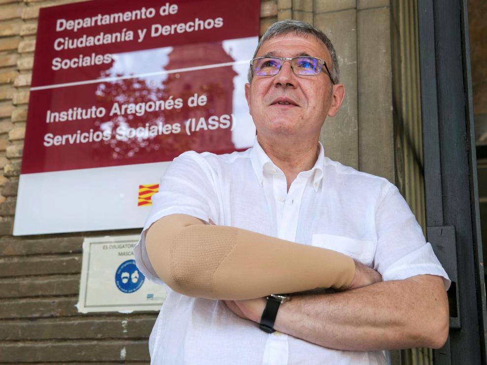 Joaquín Santos, director gerente del IASS.