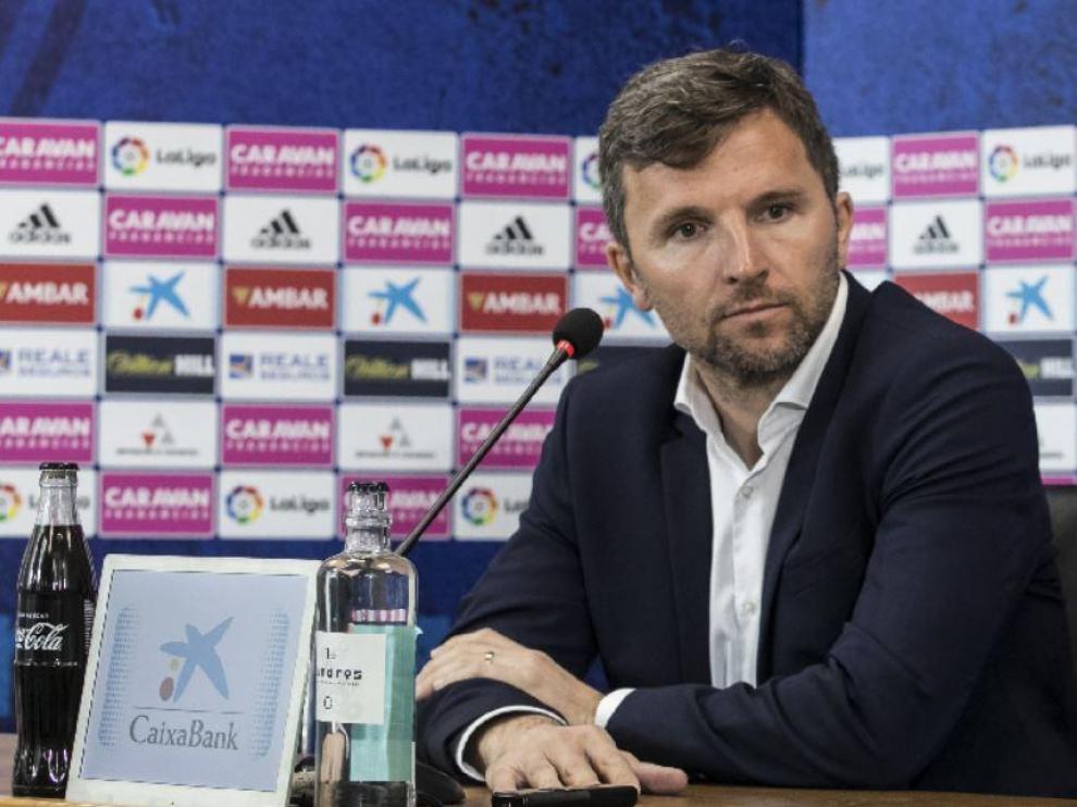 Lalo Arantegui, director deportivo del Real Zaragoza.
