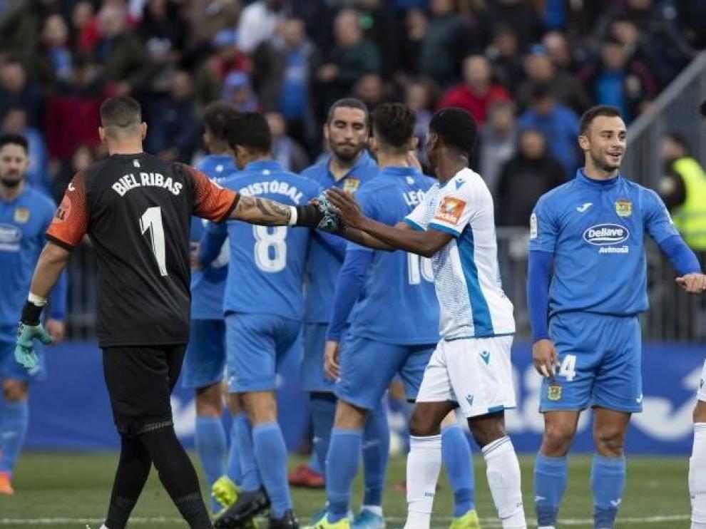 Imagen de archivo del partido de ida entre Fuenlabrada y Deportivo