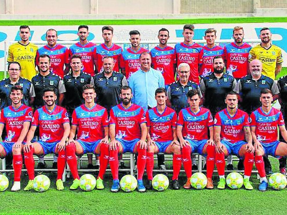 Plantilla del Tarazona de la temporada 2019-2020.