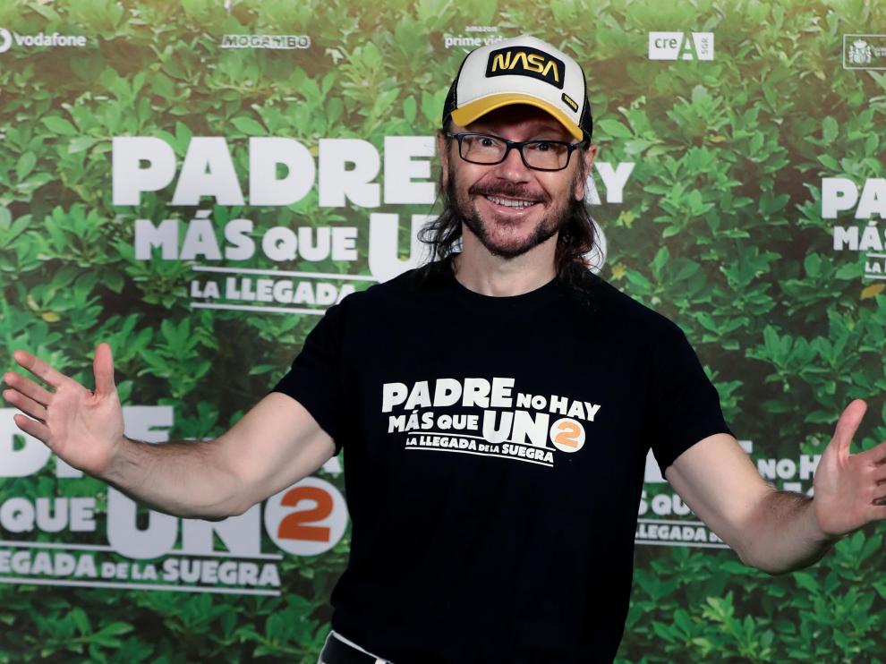 Santiago Segura, ayer en la presentación de su nueva película.