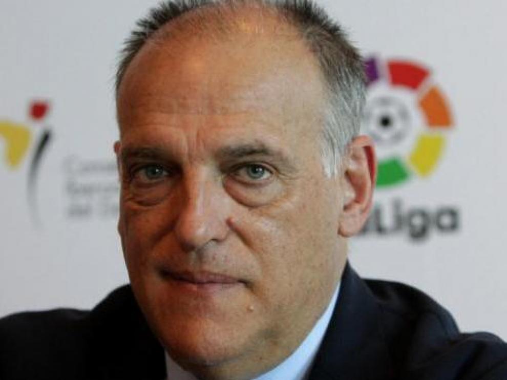 Javier Tebas Medrano, presidente de la Liga de Fútbol Profesional.